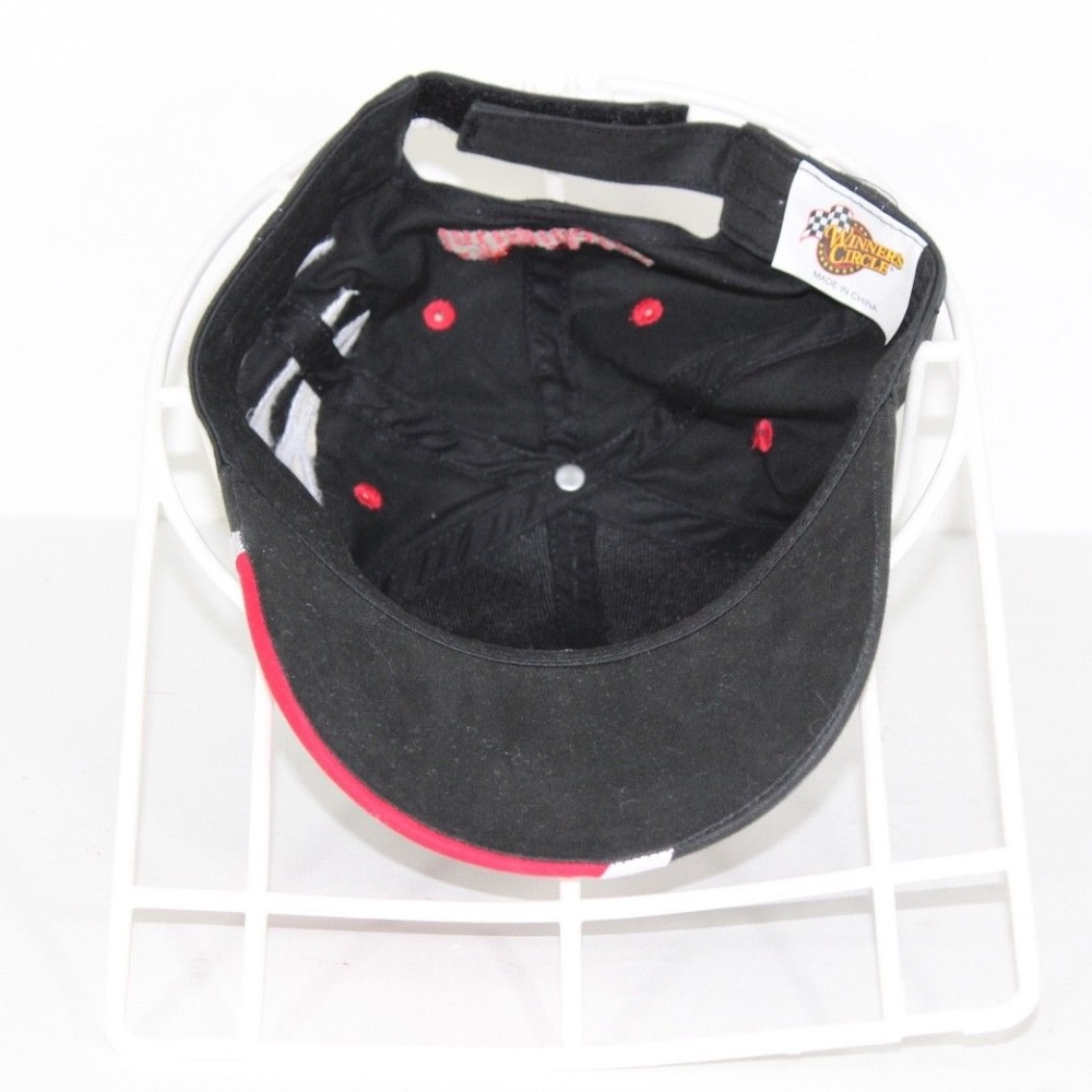 Vintage Dale Earnhardt Nascar Flames Hat Cap Black - Picture 5 of 7